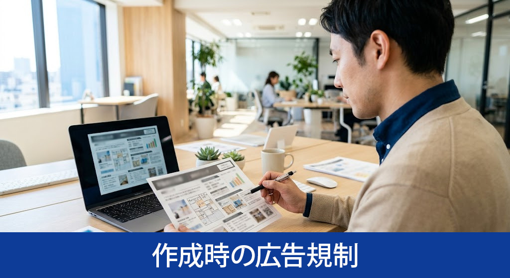 不動産売却でチラシ作成時の広告規制