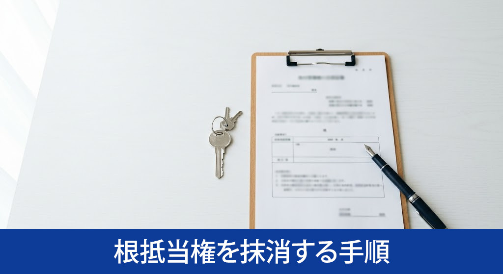 相続した不動産の根抵当権を抹消する手順