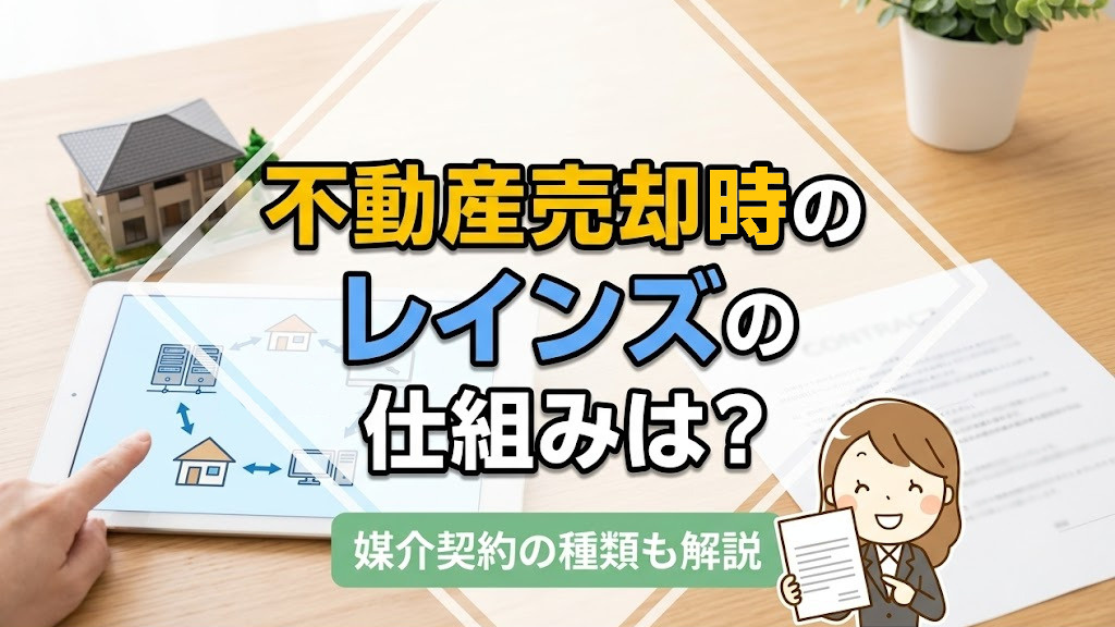 不動産売却時のレインズの仕組みは？媒介契約の種類も解説の画像
