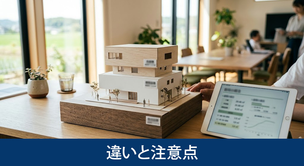 延べ床面積や敷地面積との違いと注意点