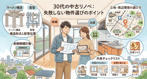 リノベーション初心者必見 向いてる物件の選び方を解説の画像