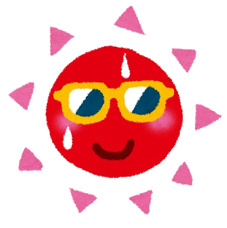 台風一過で今日も日田は暑いの画像