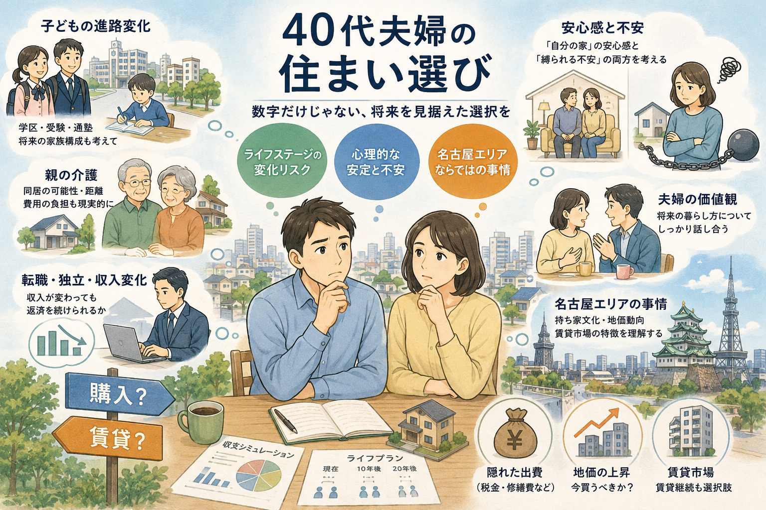 賃貸と購入どっちが良い？40代夫婦目線で後悔しないための判断基準③の画像
