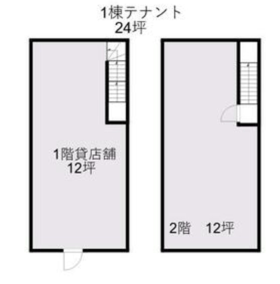 天神橋７丁目！商店街沿い！路面１棟貸！約２４坪！重飲食可能！の画像