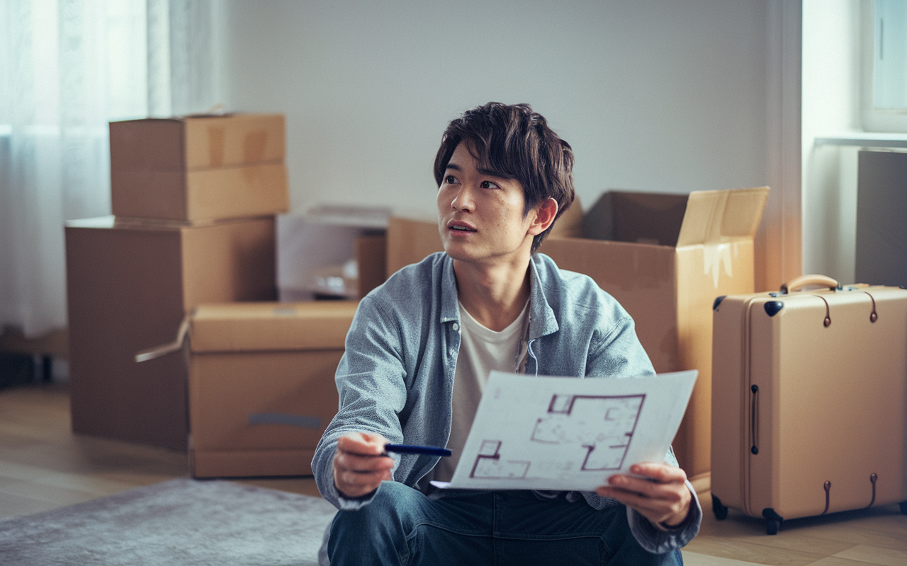 初めての一人暮らし必見？お部屋探しの手順とスケジュール感を解説の画像