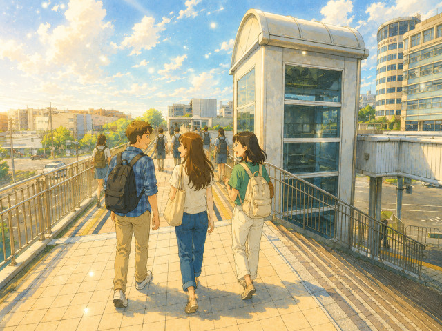 4. 交通利便性の真実：学園前駅からキャンパスまでの「最強アクセス」