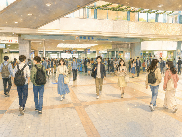 まとめ：圧倒的利便性と安心の「学園前」から、充実の大学生活へ。