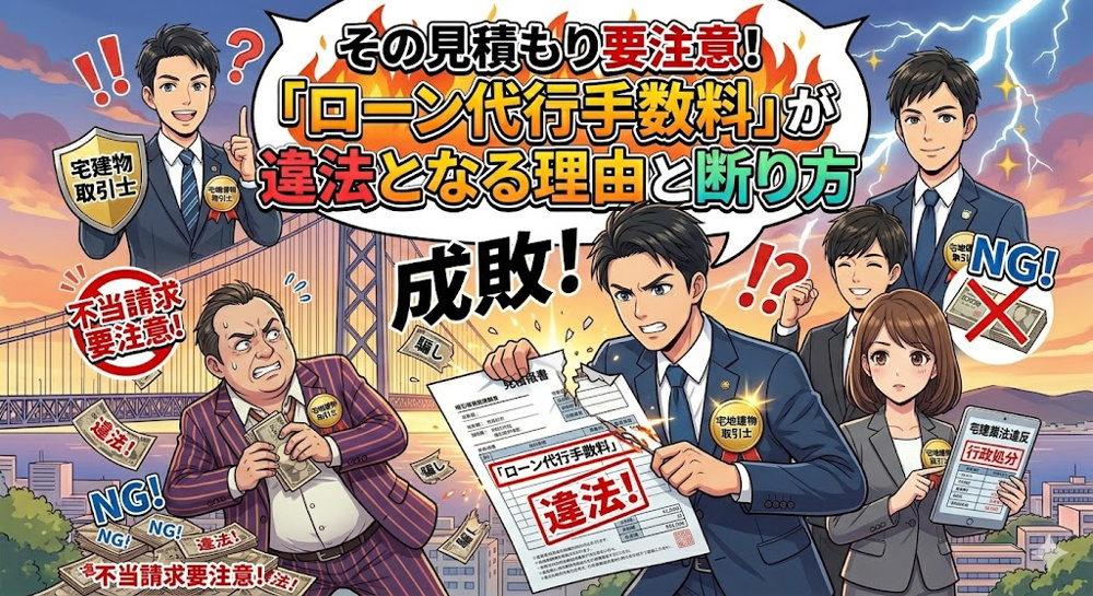 その見積もり要注意！「ローン代行手数料」が違法となる理由と断り方の画像