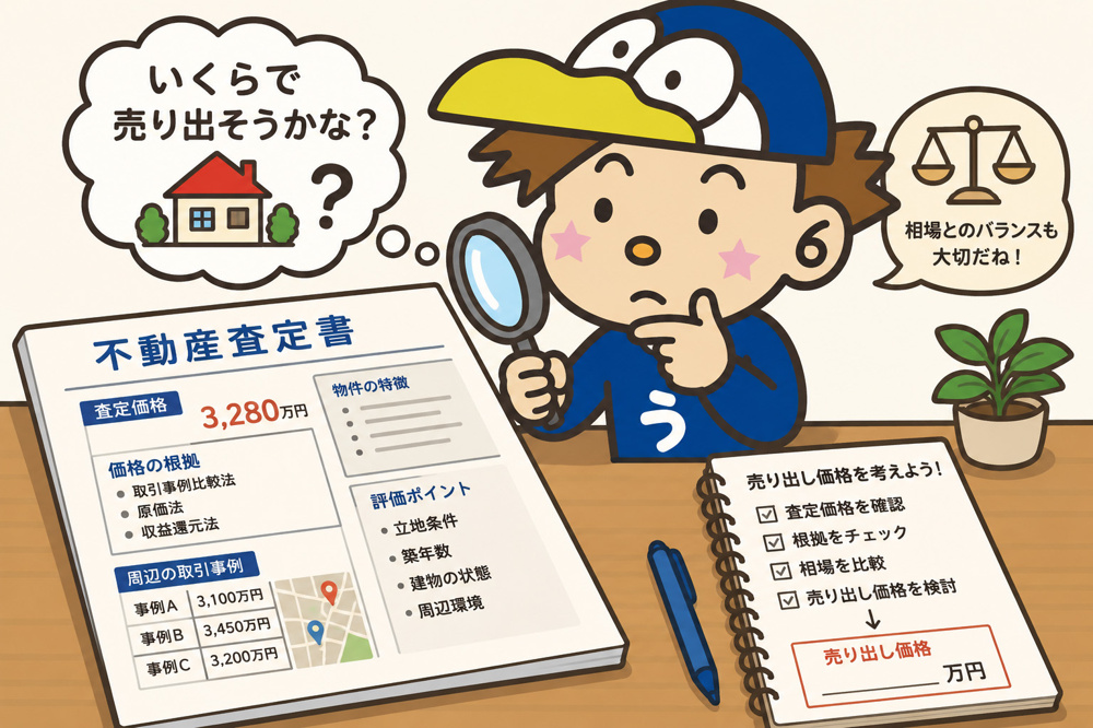 不動産査定書の根拠は確認した？自宅売却で失敗しないポイントを解説の画像