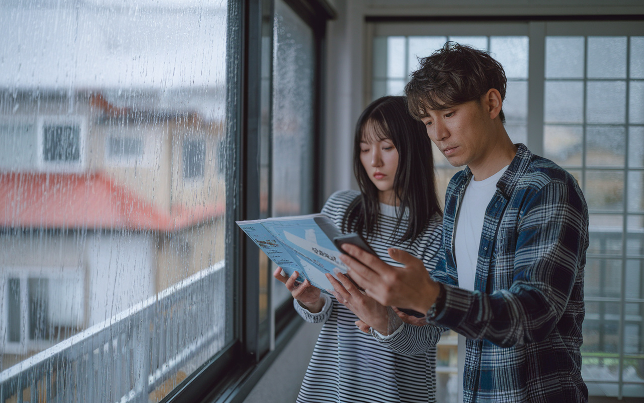 梅雨入り前の台風で注意することは 初めての夏でもできる対策とジメジメ対策の画像