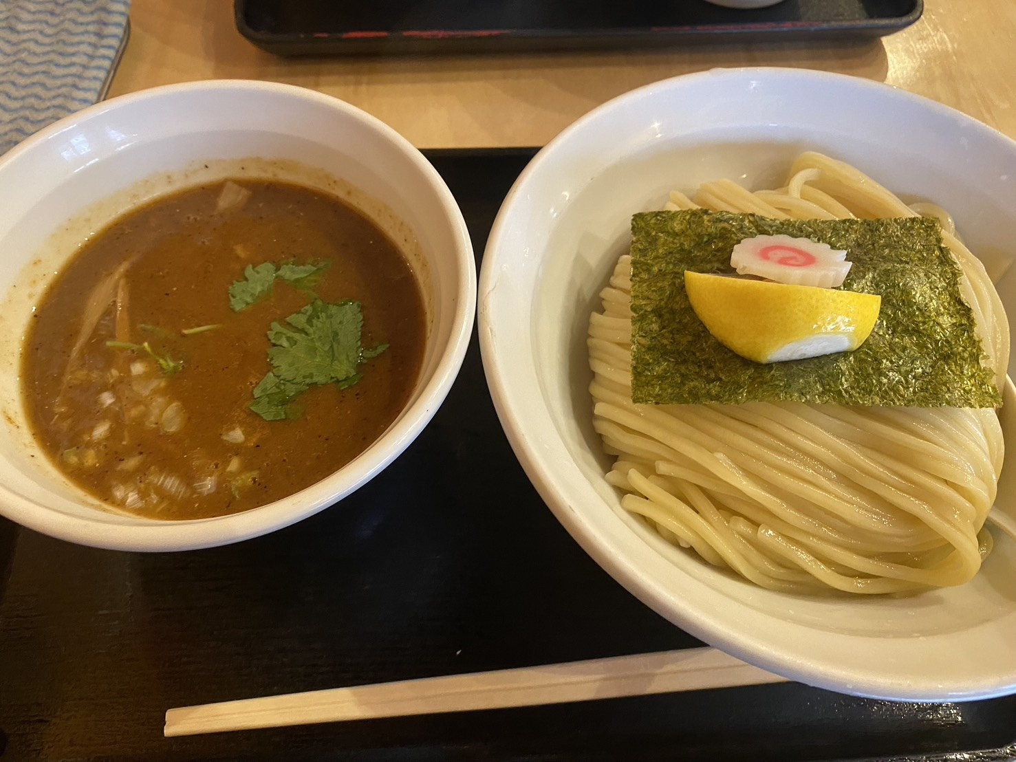 先日のつけ麺!!の画像