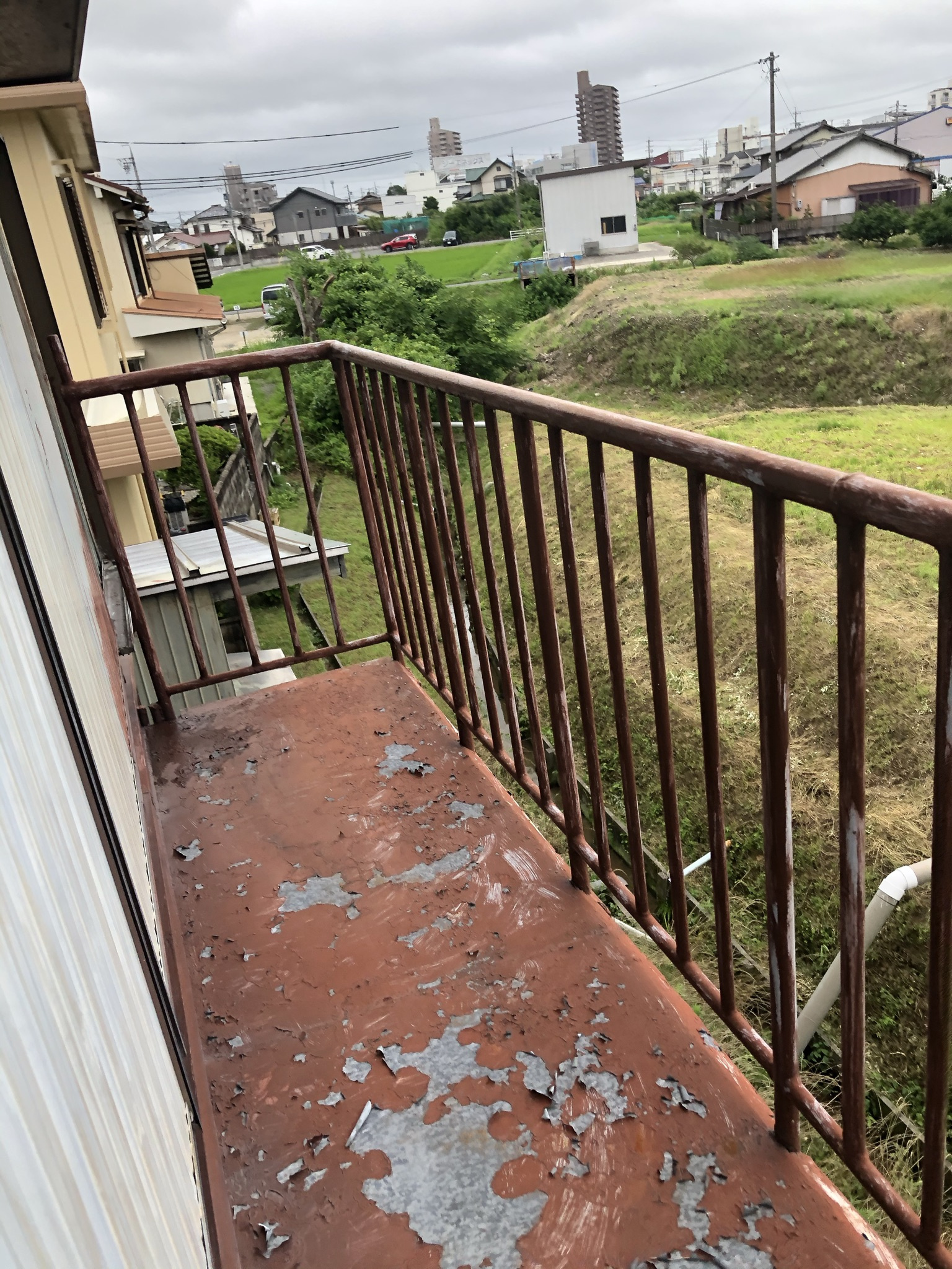 日進市浅田町・バルコニー 引き継ぎ時