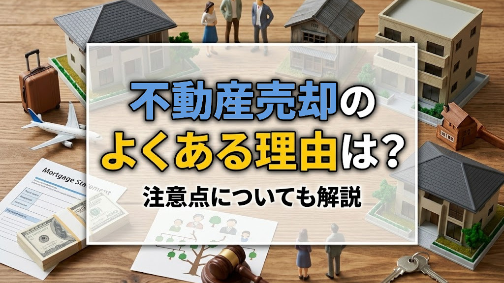 不動産売却のよくある理由は？注意点についても解説の画像