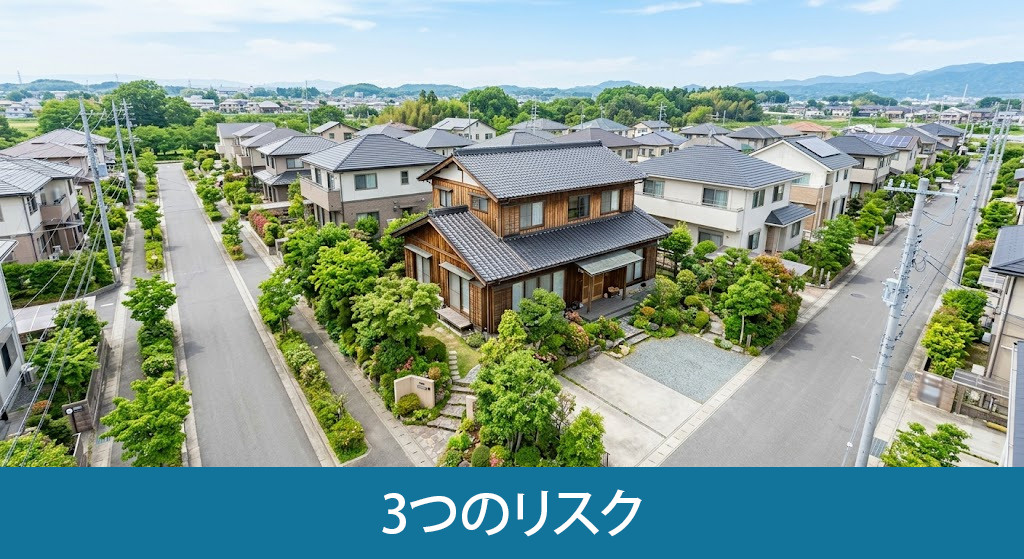 築40年の住宅を放置して生じる3つのリスク