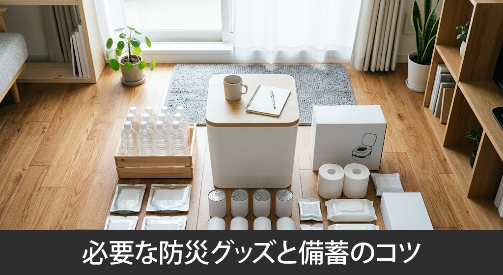 必要な防災グッズと備蓄のコツ