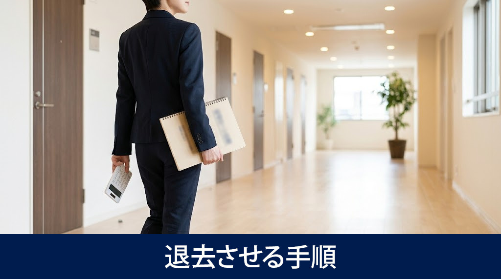 家賃滞納者を退去させる手順