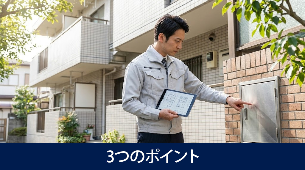 アパート建て替えを判断する3つのポイント
