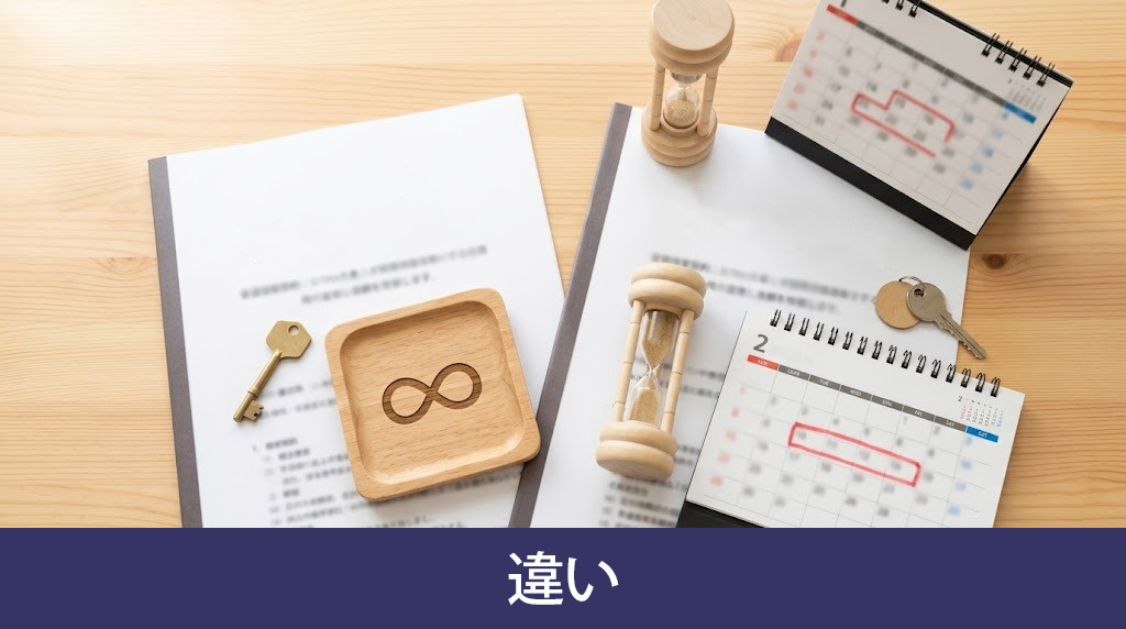 普通借家契約と定期借家契約の違い