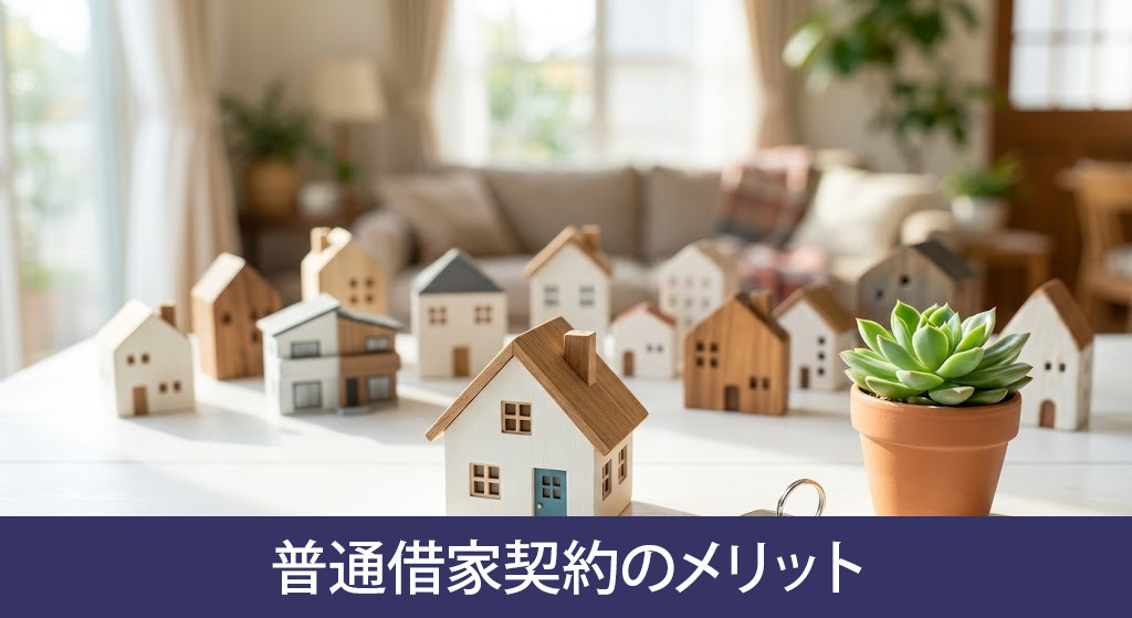 普通借家契約のメリット