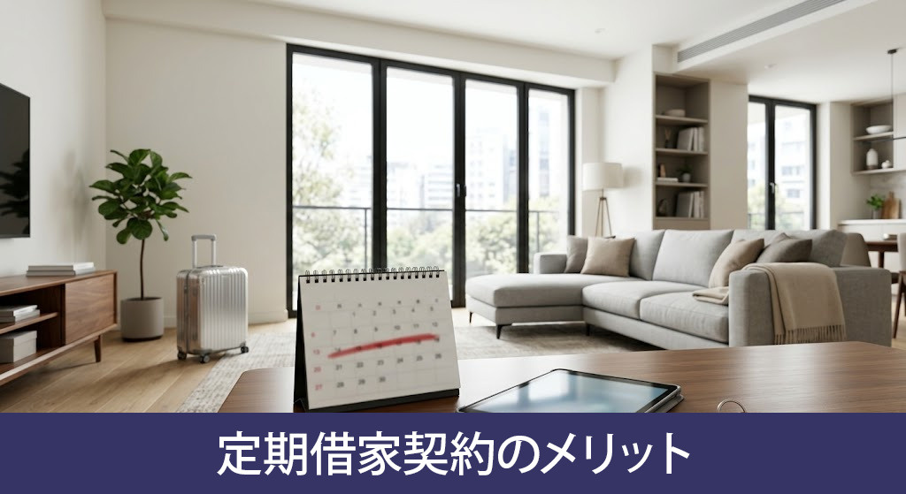 定期借家契約のメリット