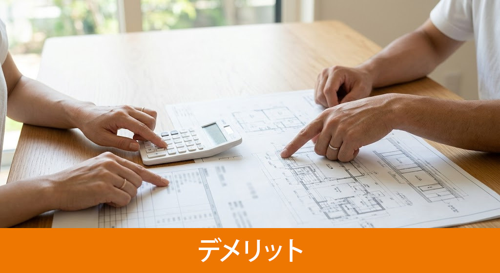 購入前に知っておくべきデメリット