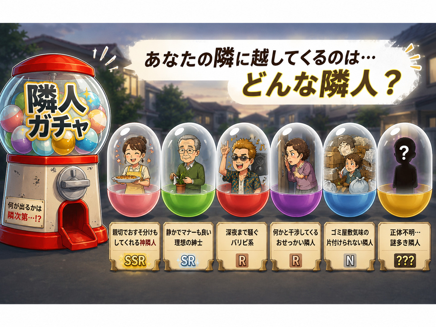 Vol.350 隣人ガチャを外さないためのチェックポイントの画像