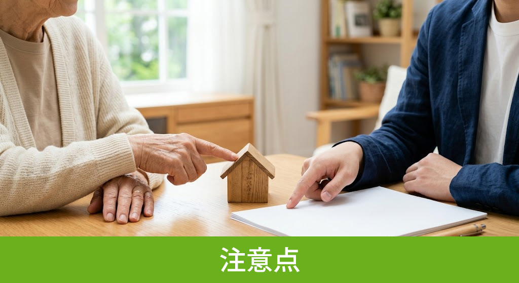 配偶者居住権を選択する前に知るべき注意点