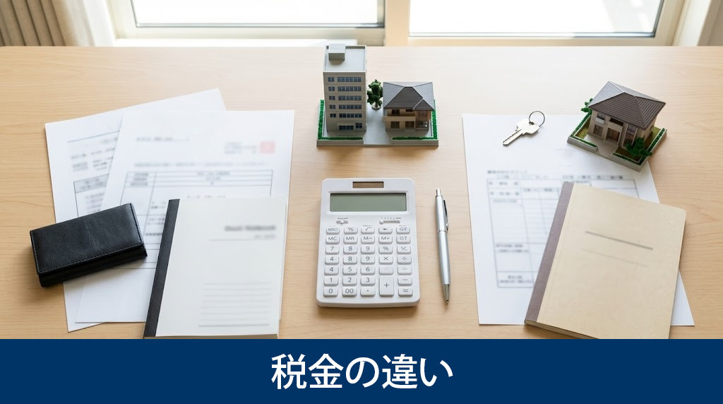 法人と個人の不動産売却の税金の違い