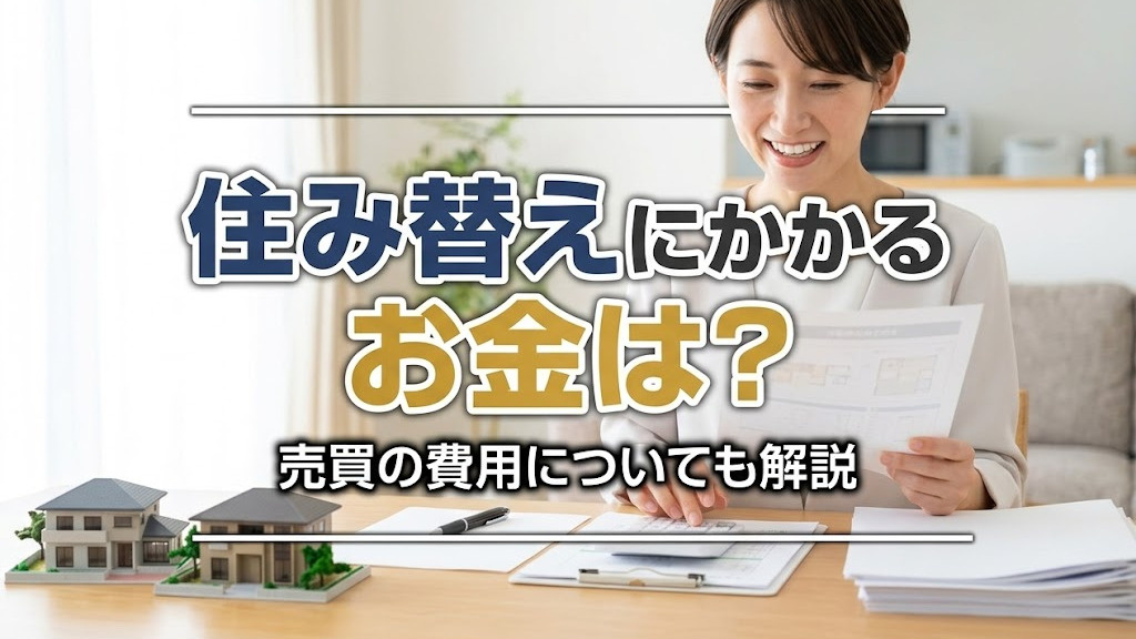 【6月2週目 編集中】住み替えにかかるお金は？売買の費用についても解説