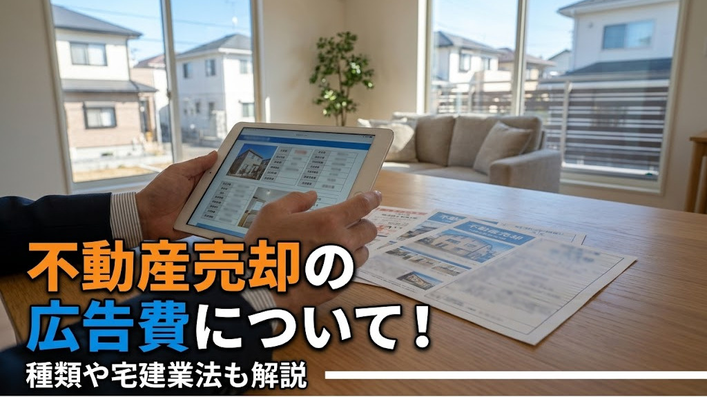 不動産売却の広告費について！種類や宅建業法も解説の画像
