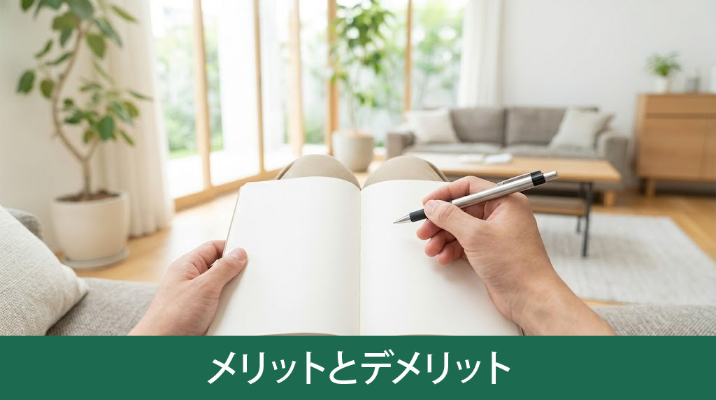 住みながら売却するメリットとデメリット