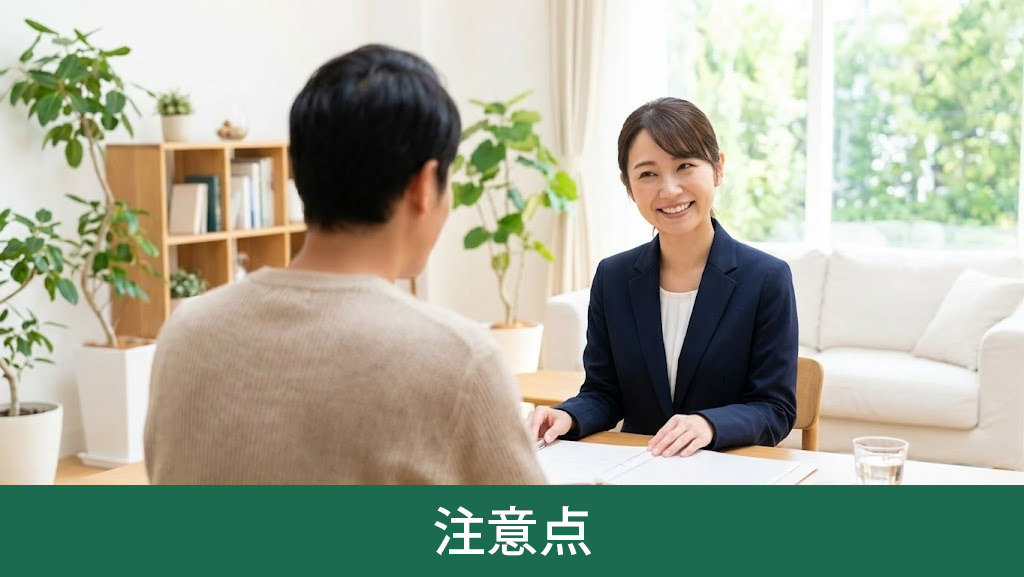 住みながら売却を成功に導くための注意点