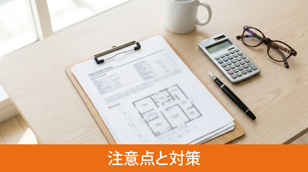 不動産買取の注意点と対策