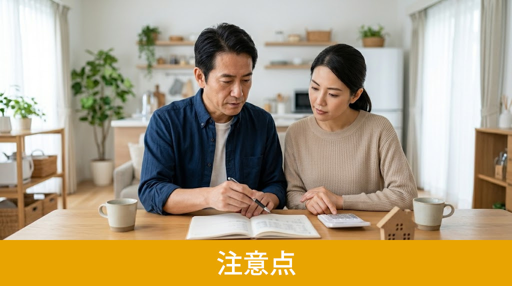 住宅ローンの返済期間を延長する際の注意点