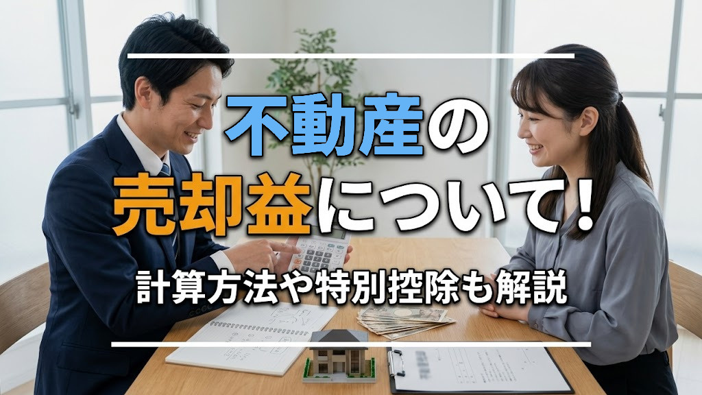 不動産の売却益について！計算方法や特別控除も解説の画像