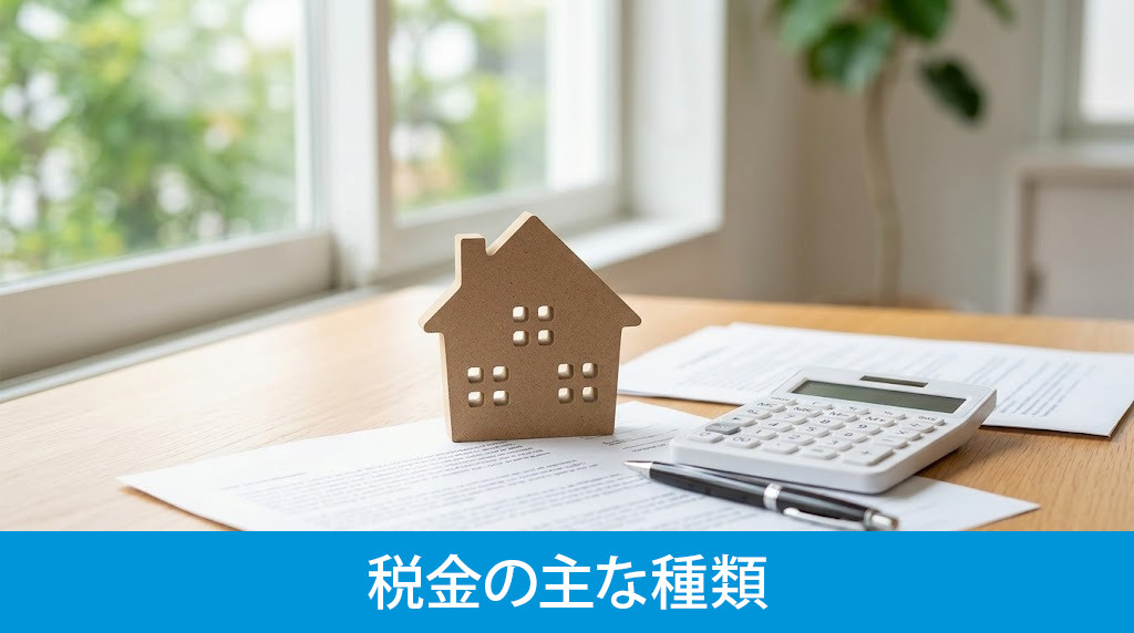 不動産売却時にかかる税金の主な種類