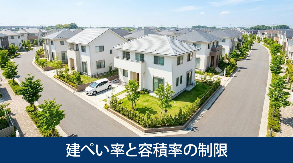 第二種低層の建ぺい率と容積率の制限