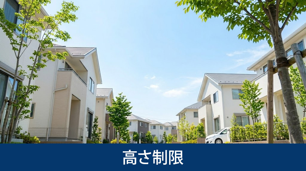 第二種低層住居専用地域にかかる高さ制限