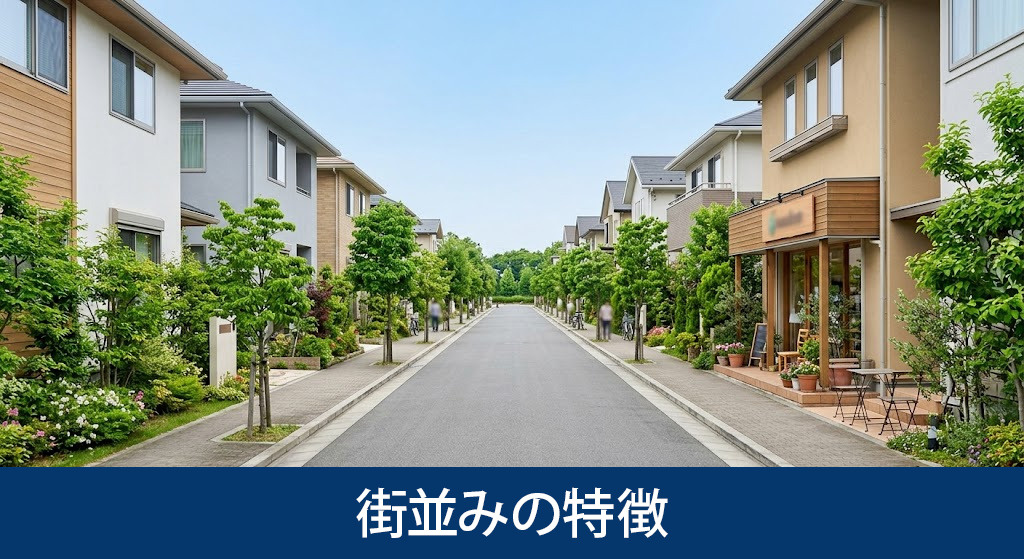 各種制限と形成される街並みの特徴
