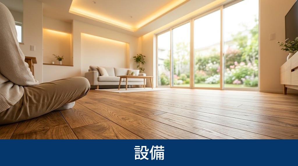 暖かい新築住宅を実現する設備