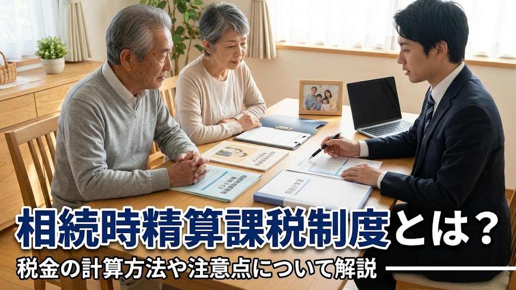 相続時精算課税制度とは？税金の計算方法や注意点について解説の画像
