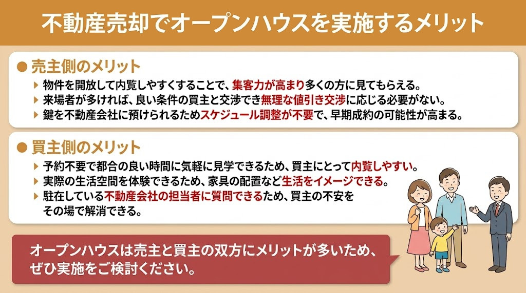 不動産売却でオープンハウスを実施するメリット