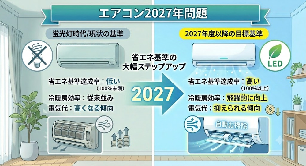 話題の「エアコン2027年問題」とは？賃貸オーナー様が知っておきたいポイントの画像