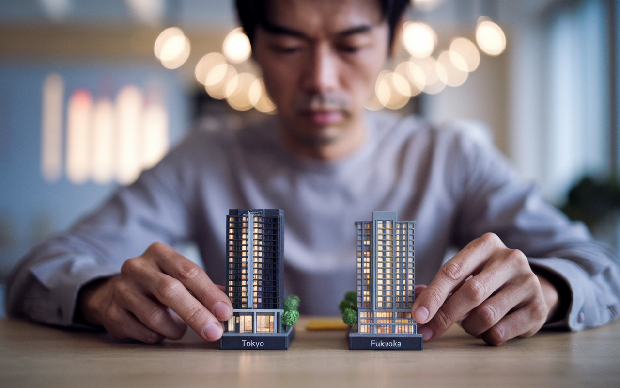 東京と福岡どちらが中古マンション投資向き？向き不向きを比較し自分に合うエリアを見極める方法の画像