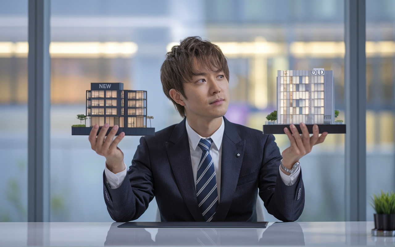 投資用物件で悩んでいる方へ、新築？中古？比較してどう選ぶか解説の画像