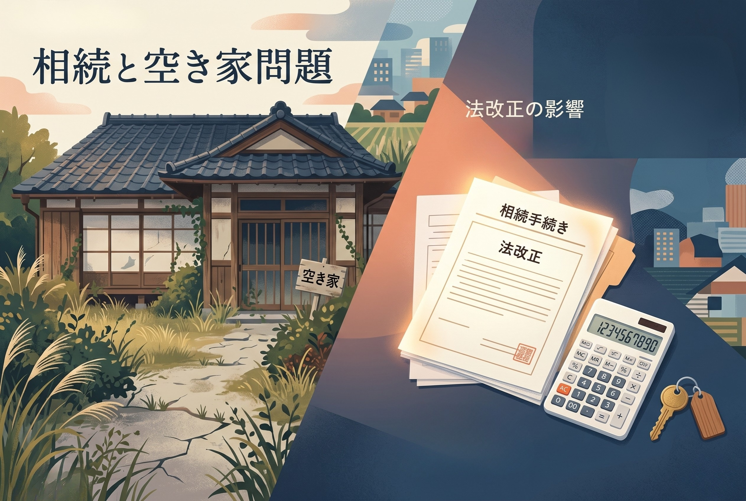 放置は危険！実家を相続した方へ贈る、2024年以降の空き家対策と法改正の全知識の画像