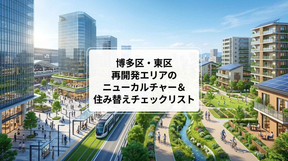 博多区の不動産売却！再開発カルチャーと住み替えリストの画像