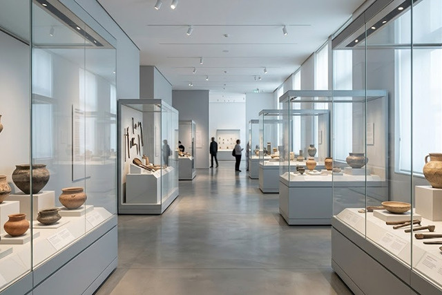 「岡山市埋蔵文化財センター」の展示について