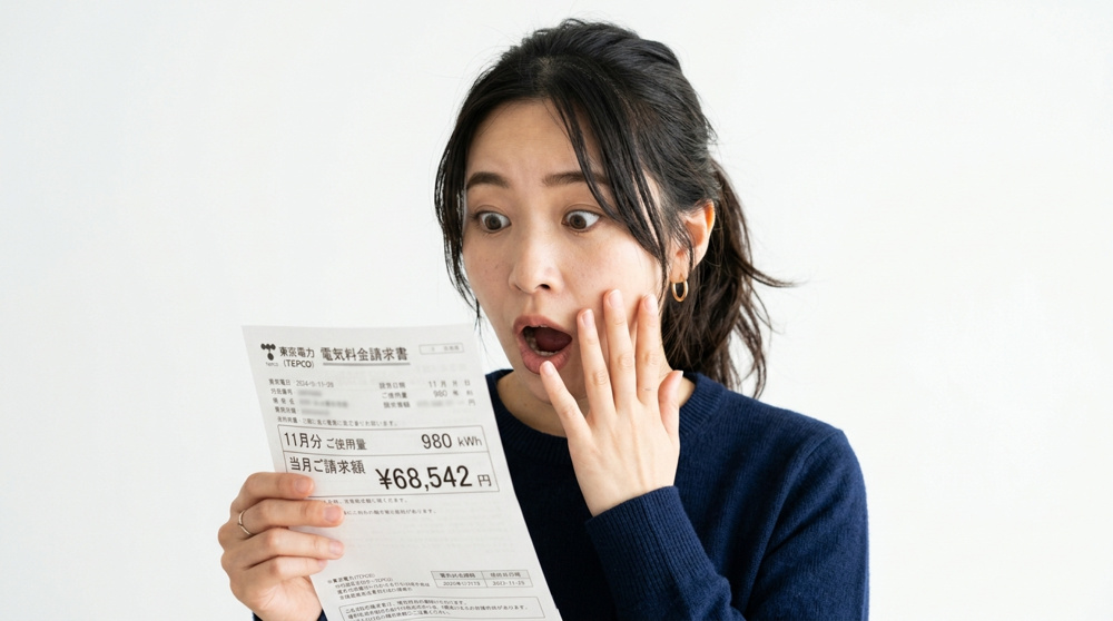 東京の電気代高すぎない！？実はそのお部屋選び間違ってます。不動産のプロが教える今より３倍お得に暮らすコツとは。の画像