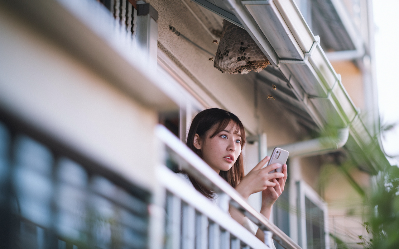 賃貸アパートで蜂の巣発見時の危険性は？連絡先と正しい対処法を解説の画像